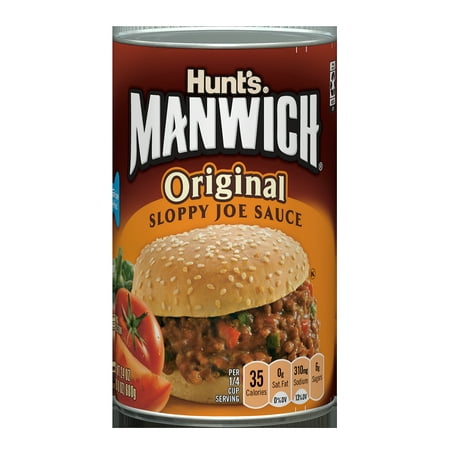 (3 Pack) Manwich Original Sloppy Joe Sauce, 24 oz (Best Sloppy Joe Recipe Using Manwich)