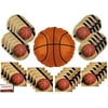 Basketball Ball Party Supplies Bundle Pack for 16 with 18 inch Basketball Balloon (Plus Party Planning Checklist by Mikes Super Store)