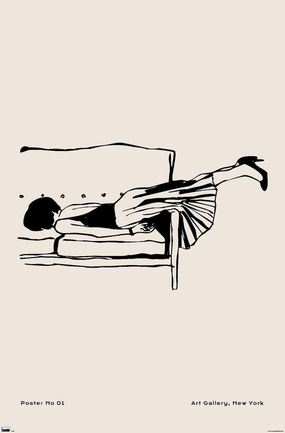 Rough Day No 01 Wall Poster, 22.375" x 34"