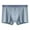 Light Blue, variant on Underwear Shorts Fashionable Flat Corner Drawstring Solid Color Underwear Youth Breathable Men's Four Cornered Pants Men's Briefs Black XXXL