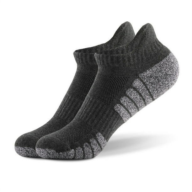 Calcetines tobilleros Minnieouse de algodón transpirables deportivos para adultos y niños Gris oscuro AP010051-04B