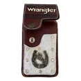 thumbnail image 3 of Funda Porta Celular Vaquera 100% Cuero Diseño Tipo Wrangler, 3 of 5