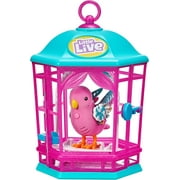 Little Live Pets Bird with Cage - Rainbow Glow - Styles May Vary