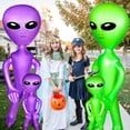 thumbnail image 4 of Extraterrestre gigante inflable Zhanmai de 160 cm y 90 cm para Halloween, 4 of 7