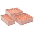 thumbnail image 4 of 3PCS Multi Cells Underwear Storage Box Drawer Organizer for Bra Panties Socks, 4 of 7
