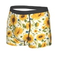 thumbnail image 2 of Daiia Beautiful Countryside Sunflower Men's Underwear Boxer Briefs, Cotton Stretch Moisture-Wicking Underwear-XX-Large, 2 of 9