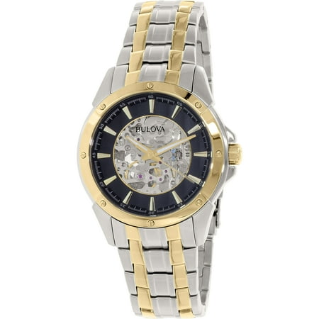 Bulova Men's 98A146 Gold Stainless-Steel Automatic Watch