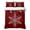 Red, variant on Quilts Full Size Bedding Set, Red Snowflake Christmas Lightweight Quilted Comforter, Xmas Ball Winter Pine Cones Soft Reversible Bedspread Coverlet with Pillow Covers for All Season, 78" x 90"