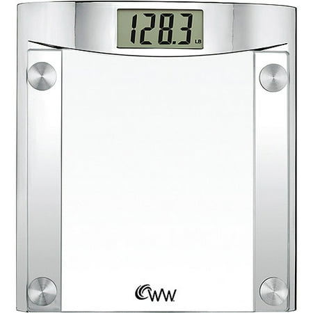 weight watchers chrome and glass digital bath scale - walmart weight watchers chrome and glass digital bath scale - walmart