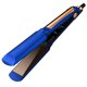 thumbnail image 1 of Plancha y rizador de pelo con alisado iónico, 4 ajustes de temperatura, 26 W, color azul, ideal para viajes., 1 of 2