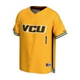 thumbnail image 2 of Youth GameDay Greats  Gold #1 VCU Rams Lightweight Baseball Fashion Jersey, 2 of 4
