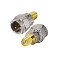 thumbnail image 4 of Connector RF Coaxial Coax Adapter F Type Male Jack to SMA Female Plug Straight F Connector to SMA Connector Adapter, 4 of 9