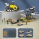 thumbnail image 2 of Submarino militar infantil | Submarinos grandes ensamblados con helicópteros y vehículos militares | Juguete de rol para niños de 3 años o más con minisoldados | Coordinación óculo-manual y estuc, 2 of 5
