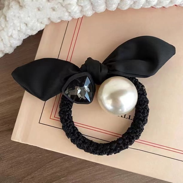 Anillo para el cabello con forma de camelia francesa Advanced Sense, anillo para el intestino delgado, tendón de goma, cuerda para el cabello para mujer, cuerda para el cabello con cola de caballo,
