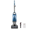thumbnail image 1 of Aspiradora vertical con bolsa Vacmaster UB0302E, ligera, con dos motores de succión potente, filtración HEPA y luz LED para pelo de mascotas, alfombras y pisos de madera, color azul., 1 of 5