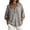 *Gray, variant on VBVC Women's Cotton Linen Button Down Shirt, Ladies' Long Sleeve Collared Blouse, Casual Work Vacation Tops For Women, Gray , S-3XL