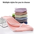 thumbnail image 5 of Hair Towels for Women, Head Towel Cap, Hair Turban Towel Wrap for Long Curly Anti Frizz Hair,1 Pack, 5 of 5