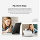 thumbnail image 2 of Funda para tableta SAMSUNG Galaxy Tab S10 FE+ Smart Book negra, 2 of 9