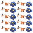 thumbnail image 2 of Servo Motor Torsion Micro Servo Diy Servo Module Micro Servo Motor Airplane Model Servo 10Pcs Servo Motor Fixed Wing Airplane Model Remote Control DIY Server Driver Module SG90, 2 of 8