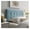 Light Blue, variant on Twin Biscuit Tufted Performance Headboard, Pink