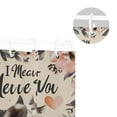 thumbnail image 5 of Cute Cat Draw Shower Curtain Liner 66x72 Inch Waterproof Shower Curtains Decorative Bathroom with 12 Pack Hooks, 5 of 5