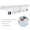 thumbnail image 3 of FAGINEY 30cm 11.8in Parallel Rolling Ruler Multi Purpose Clear Drawing Glider Professional Compass Protractor,Drafting Machine,Parallel Ruler, 3 of 8