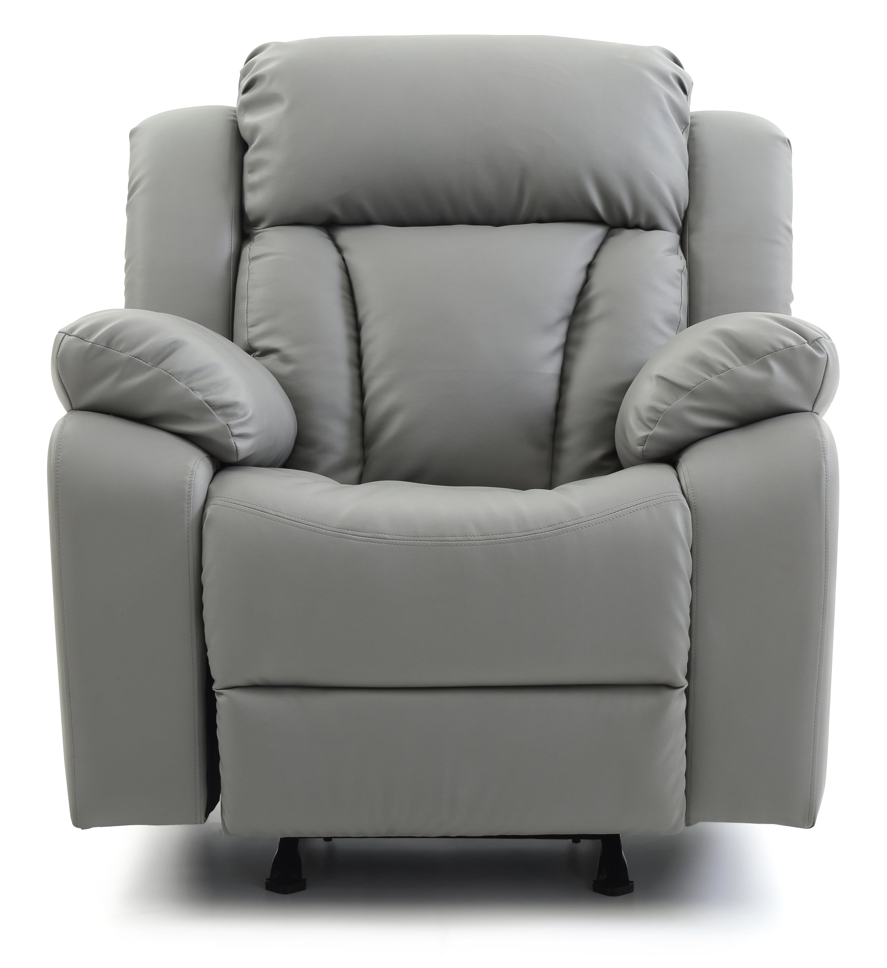 Glory Furniture Daria Rocker Recliner in Gray Color