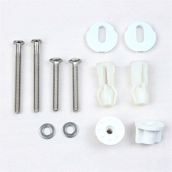 Toilet Fixing Kit,Top Fix Screws and Nut Cover,Lid Pan WC Blind Hole Fitting Set