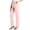 Pink women straight leg trousers a1, variant on Cagogo Women Straight Leg High Waisted Trousers with Pockets Basic Office Long Pants Dressy Casual Work Trousers Business Formal Stretch Fit Travel Wear, Pink M