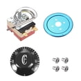 thumbnail image 2 of Unique Bargains Thermostat de Four Électrique Régulateur de Température Réglable, 50-300?16A 2 Broches N.C, 2 of 4