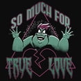 thumbnail image 2 of Junior's The Little Mermaid Ursula So Much For True Love  Racerback Tank Top Black 2X Large, 2 of 5