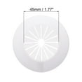 thumbnail image 4 of Uxcell Pipe Cover Decoration 0.59"  1.57" PP Escutcheon Water Pipe Drain Line Cover White 4Pcs, 4 of 6