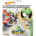 thumbnail image 4 of Hot Wheels Mario Kart Die-Cast Character Cars Collection, 6-Pack Set, Toad, Princess Peach, Yoshi, Donkey Kong, Koopa Troopa, Shy Guy Gbg25-957h, 4 of 8