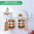 thumbnail image 4 of Yayeee Pot Holders Kitchen Heat Resistant with Pocket 7"x9.8" Cotton Oven Cooking Hot Pads, Checkered Pattern, 4 of 7