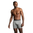 thumbnail image 5 of Fruit of the Loom Men's Crafted Comfort Boxer Briefs, 3-Pack, 5 of 16