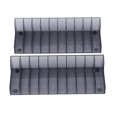 thumbnail image 1 of Caja De Tarjetas De Juego De Gran Capacidad Soporte De Almacenamiento De Cd De Juego Soporte Para Ps4/Slim/Pro 2 Uds Speravity EL007920-00, 1 of 6