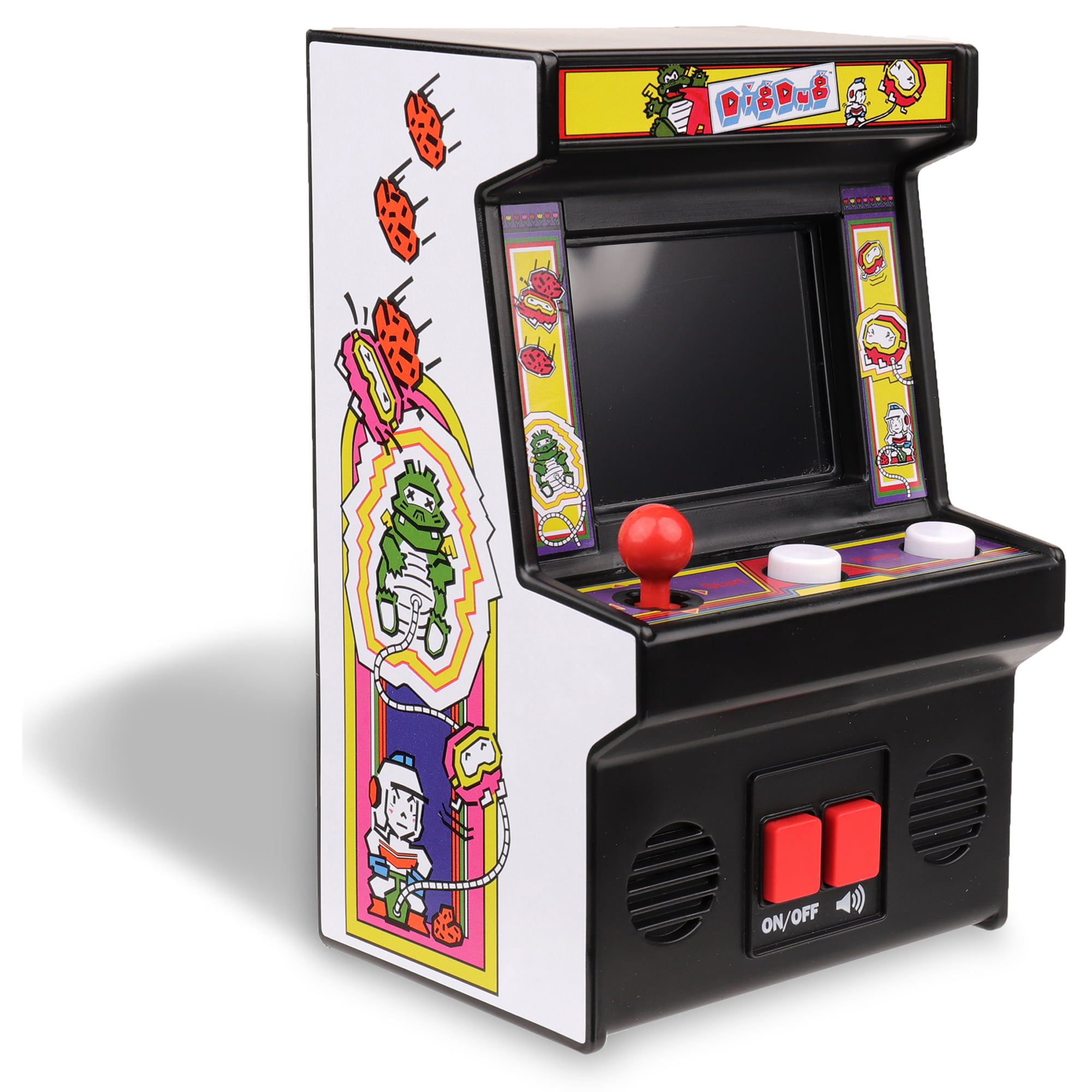 Arcade Classics - Dig-Dug Retro Mini Arcade Game - Walmart.com