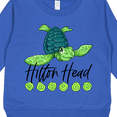 thumbnail image 3 of Inktastic Hilton Head Cute Smiling Sea Turtle Toddler Sweatshirt, 3 of 4