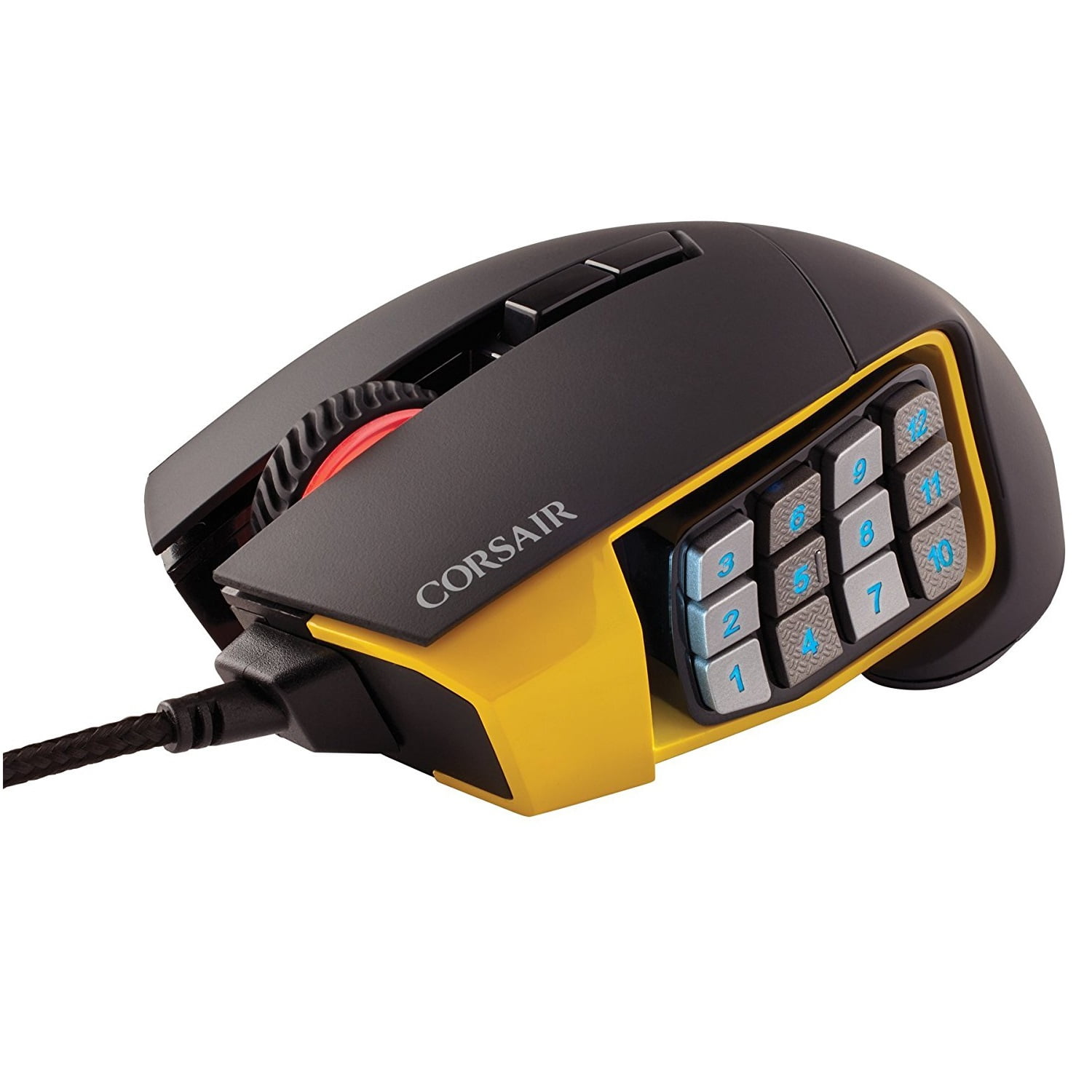 Corsair Scimitar Pro RGB MMO 16,000 DPI Optical Sensor 12