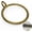 Bronze, variant on 50 Pcs Metal Curtain Rings with Eyelets, 1.25 inch Inner Diameter Drapery Rings Apply for Curtain Rods, Black(Fits Up to 1-Inch Rod)