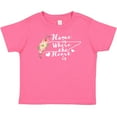 thumbnail image 3 of Inktastic Tennessee Home is Where the Heart is with Watercolor Floral Girls Baby T-Shirt, 3 of 5