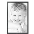 thumbnail image 2 of ArtToFrames 25" x 38" Galleria Noir Picture Frame, 25x38 inch Black MDF Poster Frame (WOM-4083),  Pack, 2 of 8