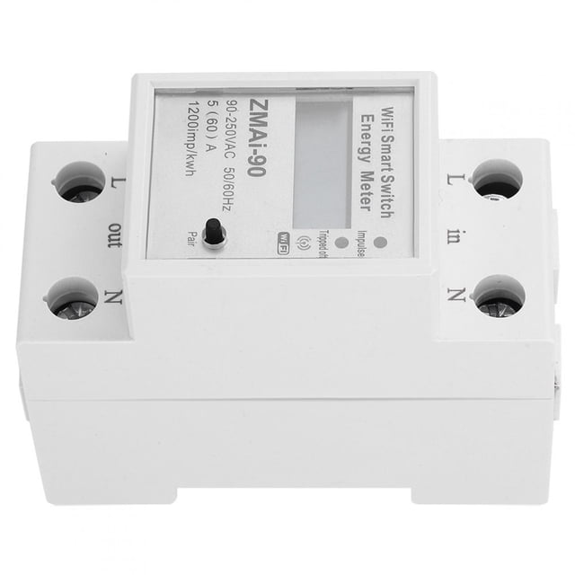 Medidor de energía monofásico, ZMAi-90 WIFI LCD remoto Medidor de energía LCD Medidor de energía True Excellence