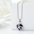 thumbnail image 4 of Birthstone Small Heart Urn Necklaces for Ashes Crystal Heart Cremation Jewelry Memorial Pendant Urn Necklace, 4 of 7