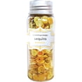 thumbnail image 2 of Doodlebug Kraft In Color Assorted Sequins-Bumblebee, 2 of 2