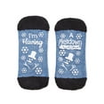 thumbnail image 3 of MeMoi Women's Snowman Problems Low-Cut Non-Skid Socks - Mens - Male, 3 of 3