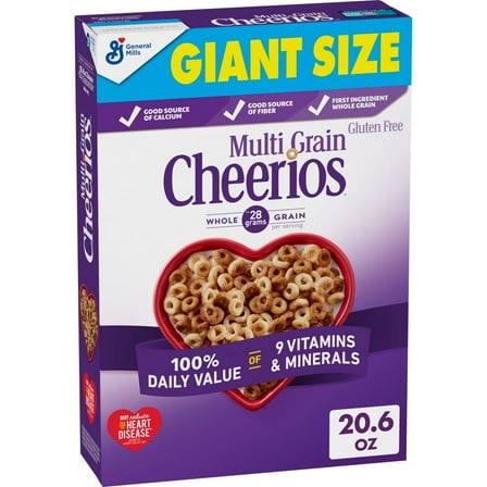 Multigrain Cheerios Giant Size Cereal - 20.6oz - Pack of 2