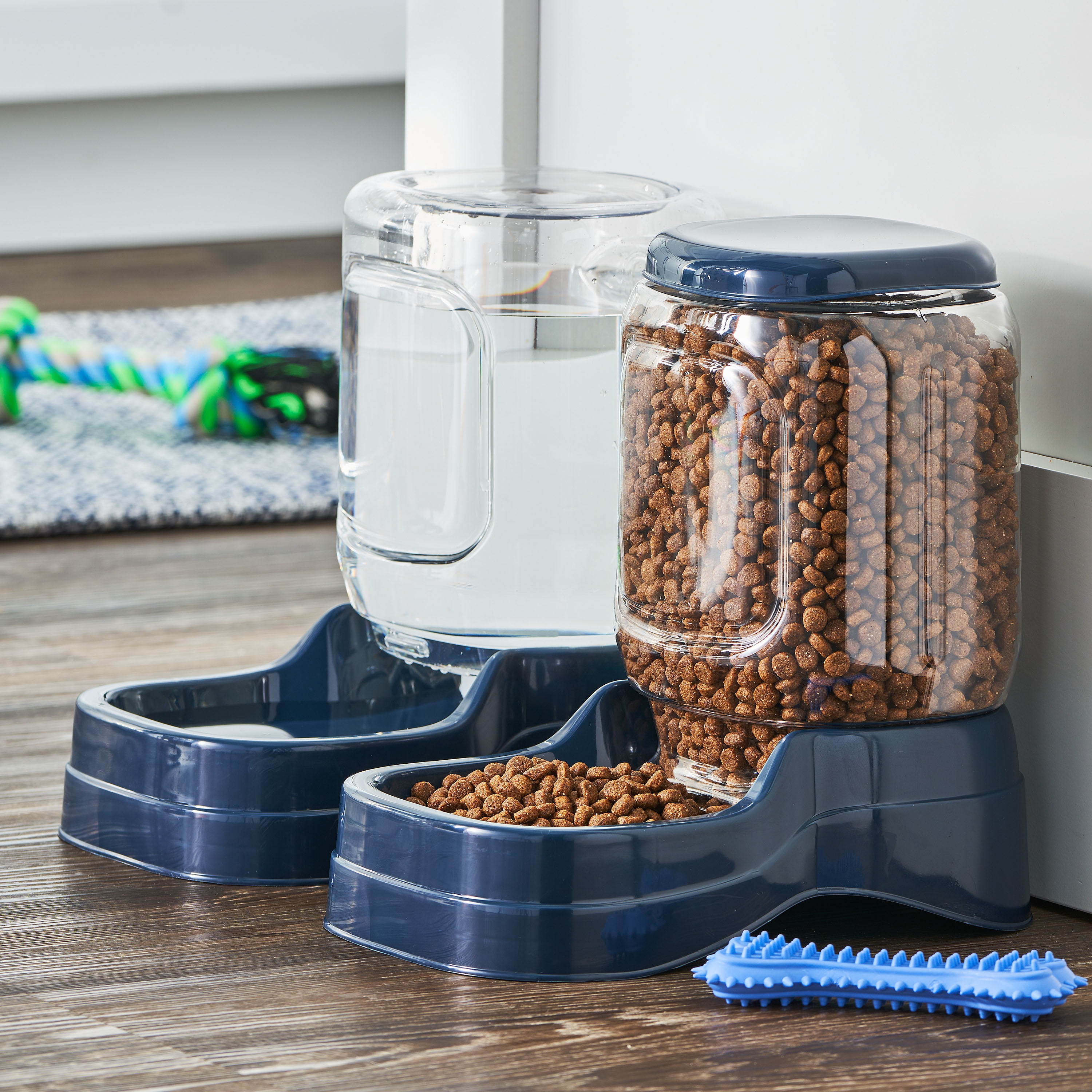 HPDOG 10L Large Capacity Automatic Pet Feeder/Cat and Dog Automatic  Feeder/Time Programmable/LCD Display and Recording Function / 90 Days  Capacity