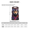 thumbnail image 4 of Honeii Colorful Wolf Head print basktball shirt for men and women, Unisex basketball jersey for Theme party-XX-Large, 4 of 6