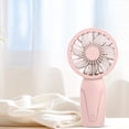 thumbnail image 6 of WINDLAND Handheld Fan Portable Fan Rechargeable Small Pocket Fan with 3 Speed USB Fan for Office Outdoor Indoor Pocket Fan, 6 of 14